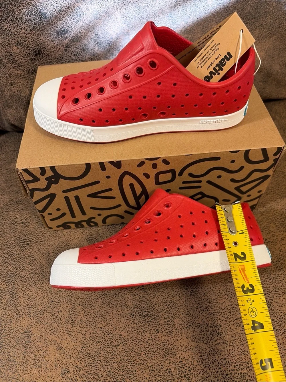 Native Shoes Unisex-Kids Jefferson Sneakers Size C 11